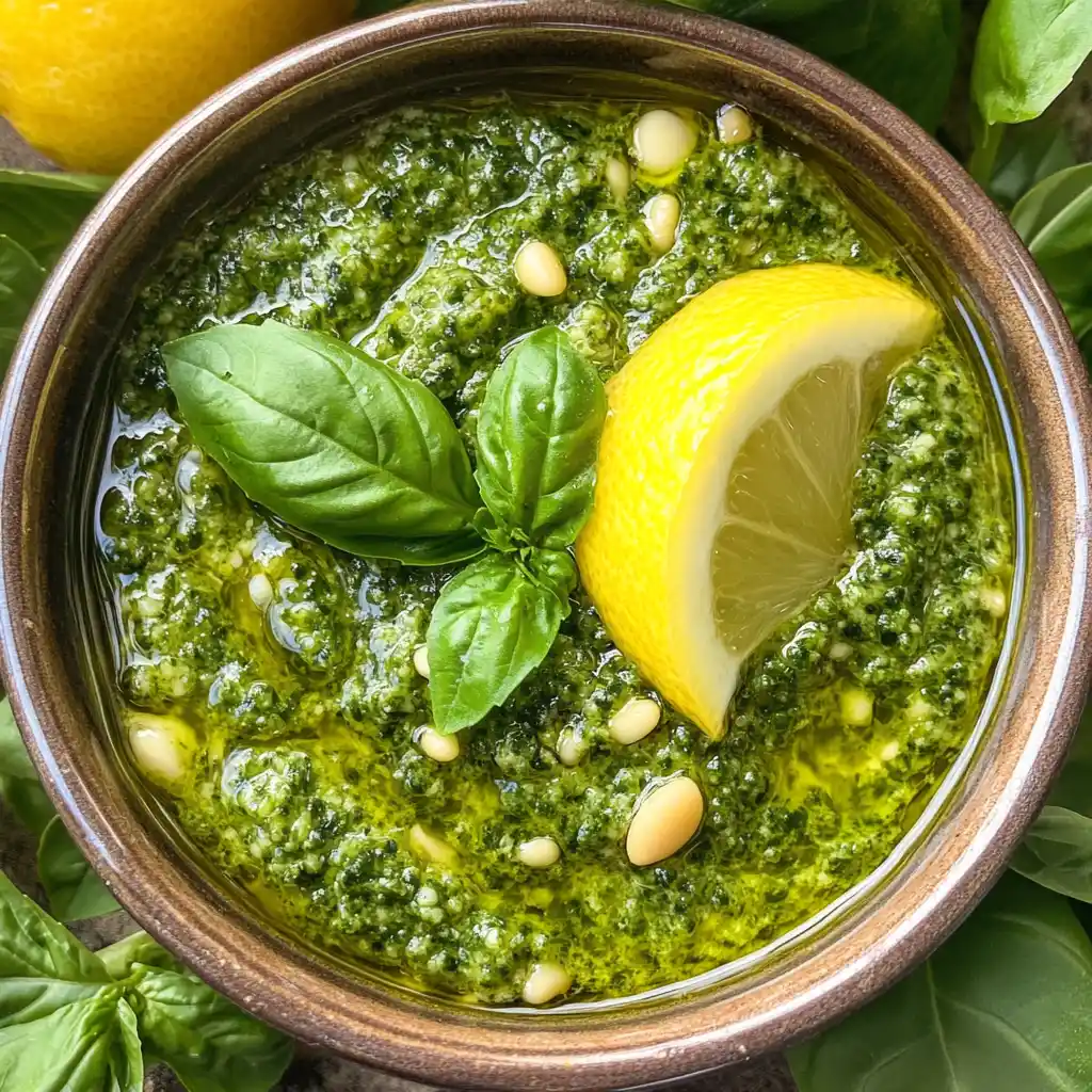 Lemon Pesto Cocktail