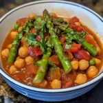 Moroccan Asparagus Stew