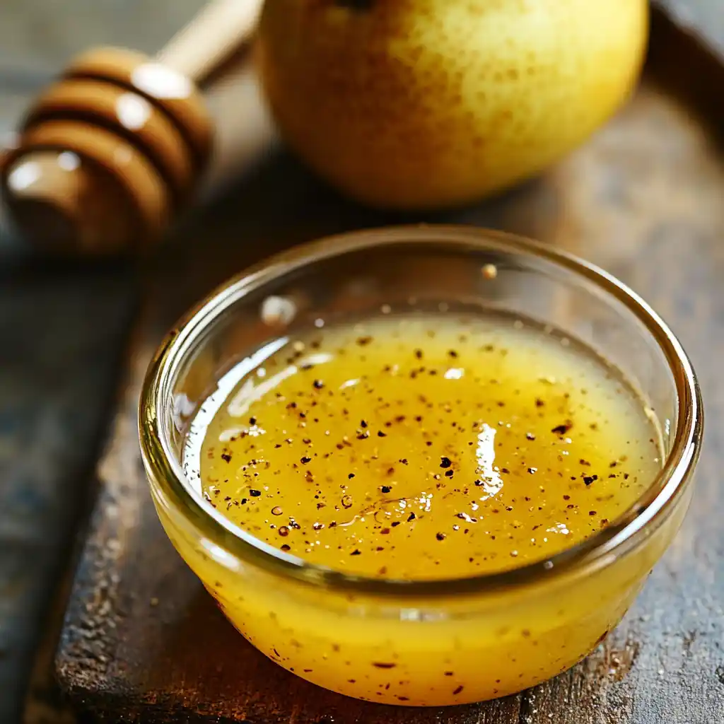 Pear honey-glazed Dressing