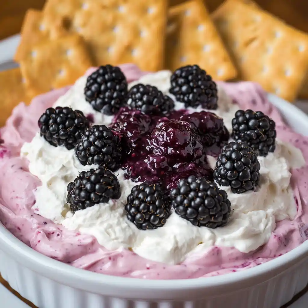 Portable Blackberry Dip