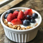 Spring Baked Greek Yogurt