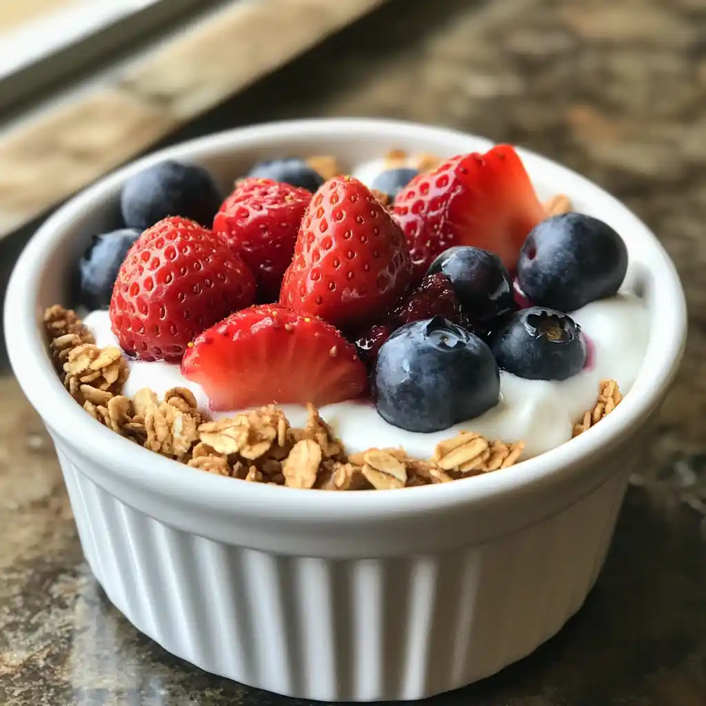 Spring Baked Greek Yogurt