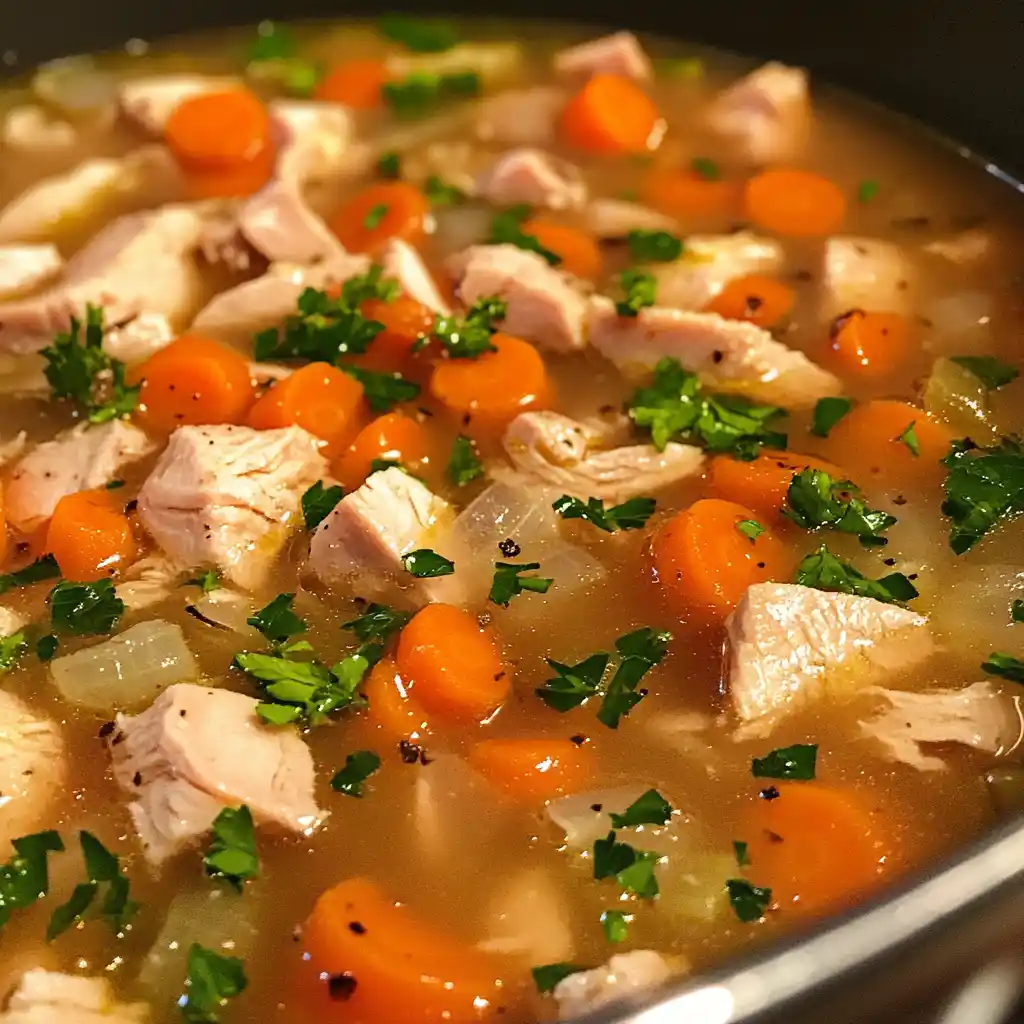 Turkey and Carrot Soup
