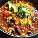 Turkey Taco Soup