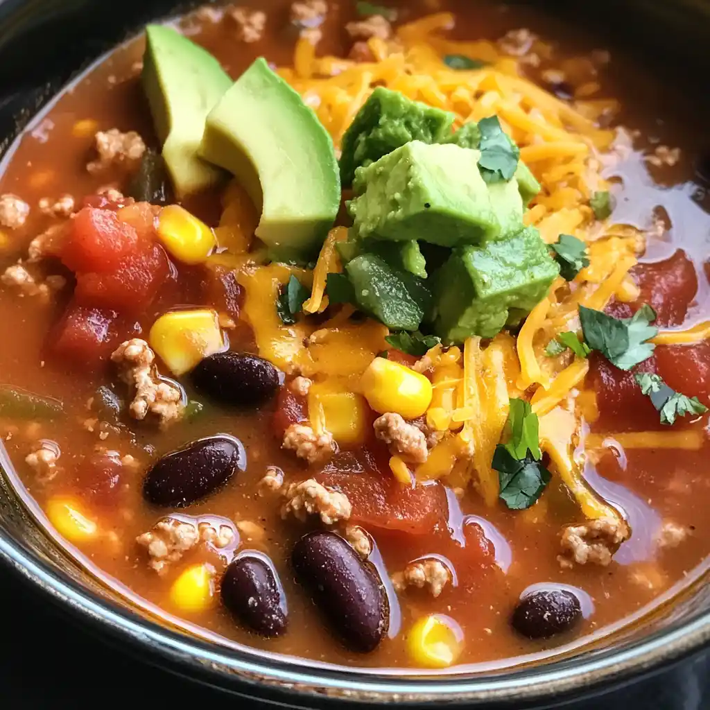Turkey Taco Soup
