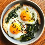 Turkish Eggs with Fresh Ramps